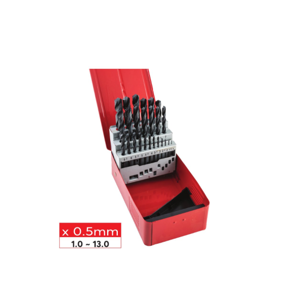 Sherwood HSS Jobber Drill Sets 25 Pcs