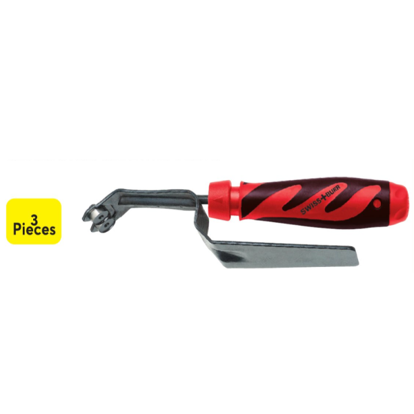 SwissBurr D/N, Hand Deburring Tool, Double Burr, Set Of 3
